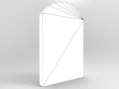 Tombstone 2 old gravestone Free low-poly 3D model