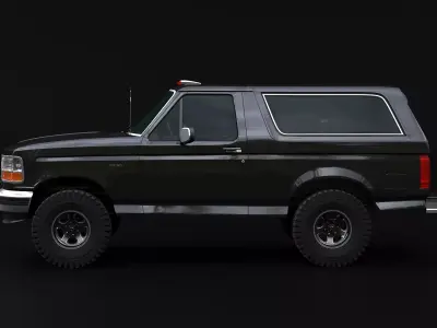 Bronco 1992- 96 Offroader Modification 3D model