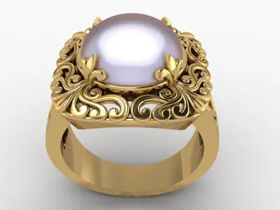 Ring G60 3D print model