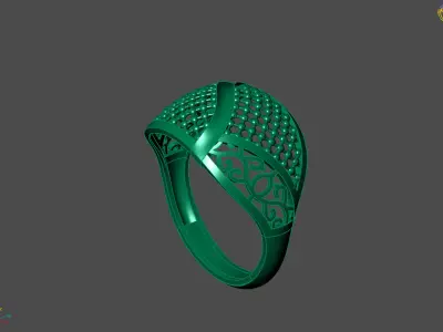 Plain Ring Women Ready STL 3DM Models Womens Rings 3D models 3D print model 29