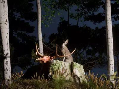 Mystical Forest  3D model