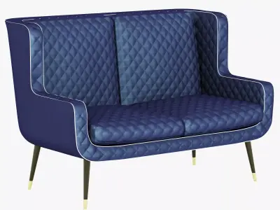 Baxter Dolly Sofa 3D model