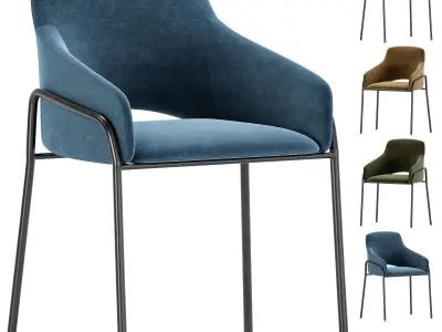 Atreve Dining Chair Verona 3D model