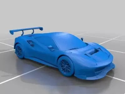 Ferrari 488 3D model