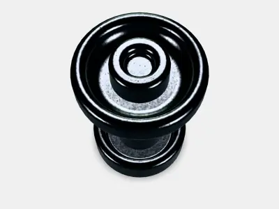 SKRUVSHULT Button Low-poly 3D model