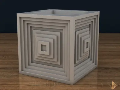 VASE 019 3D print model