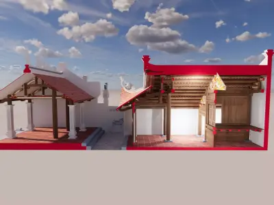 Sacred Ritual  -  Mieu Thon 2 Free 3D model