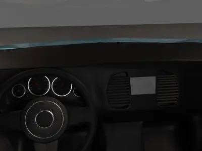 3D Van mercedes c class minivan 3D model