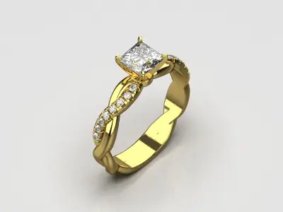 Promise Ring  0151 3D print model