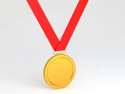 Gold Medal 3D model