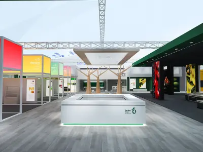 stall Low-poly 3D model shop