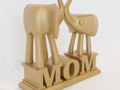 mom love decor 3D print model