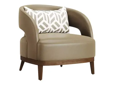 BOLERO UPHOLSTERED CHAIR 3D model purchase
