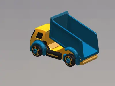 TRUCK TOY 3D print model