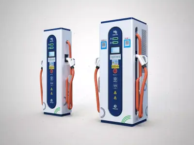 charging station 3D model
