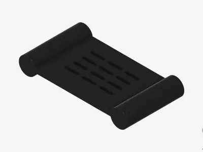 Soap Dish - Luxury Low-poly 3D model