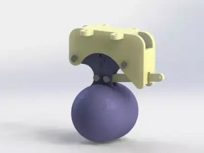 Capsule-Type Holding Mechanism for Drones 3D model