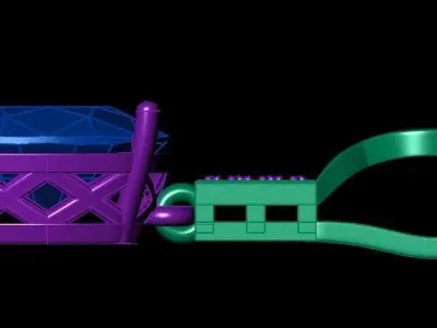 Pendant 52 3D print model