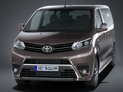 Toyota Ace Verso 2017 3D model