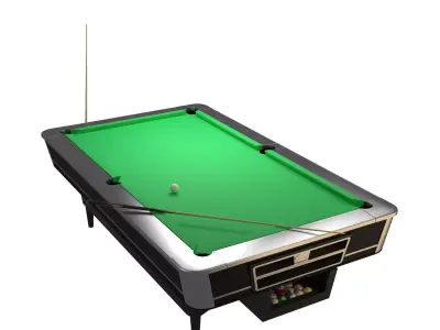 Pool table  3D model