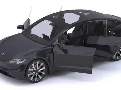 2024 Tesla Model 3 3D model