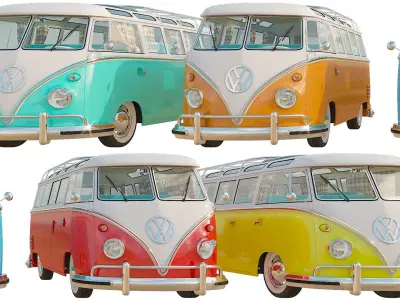 Volkswagen T1  3D model