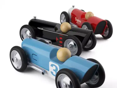 Mini Toy Cars Thunder by Baghera 3D model