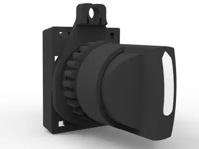  selector Switch Button 3D model