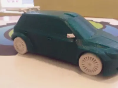 Skoda Fabia s2000 wrc 3D print model
