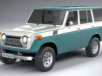 Toyota Land Cruiser J55 1967 3D model