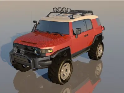 Toyota Fj New 3D Model  3D model