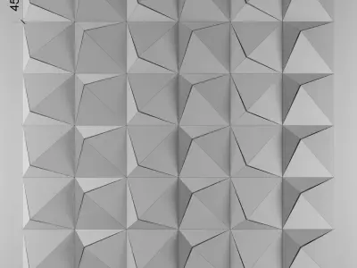 3d panel 05 Low-poly 3D model