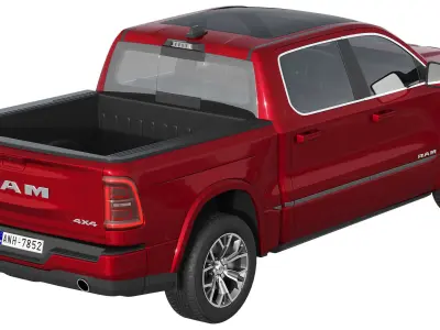 RAM 1500 Tungsten 2025 3D model