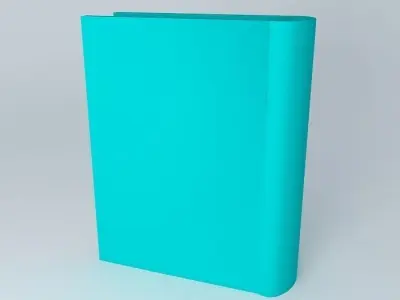 turquoise book Free 3D model