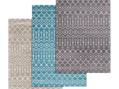 Rug Set 1984 3D model