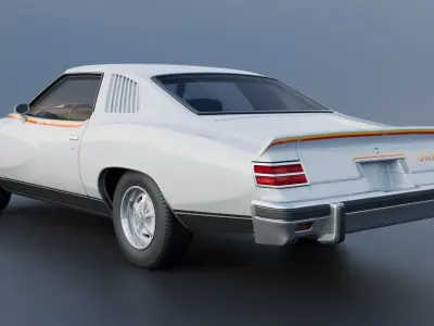 Pontiac Can Am 1977 3D print model