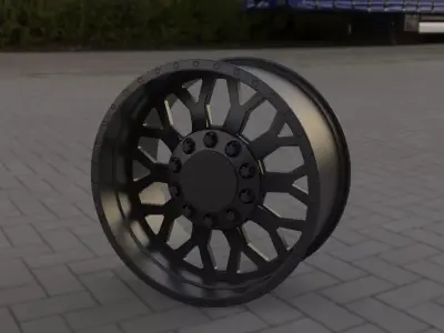 American Force  Evo Dually  Wheel Rim 3D model