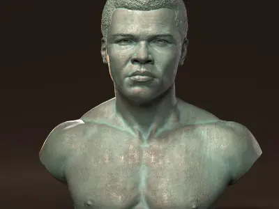 Muhammad Ali 3D print model