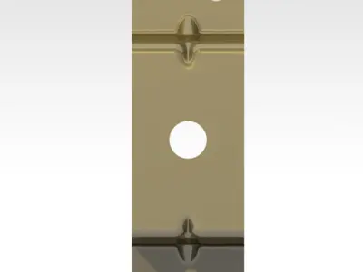 Z-Shaped Mounting Bracket  3D print model