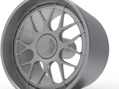 FORGELINE DE3C CONCAVE v2 WHEEL 3D PRINT MODEL 3D print model