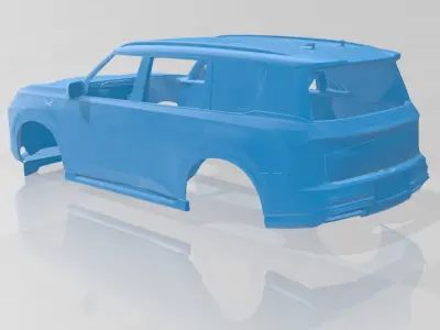 Infiniti QX80 2025 - Body Car STL Model 3D print model