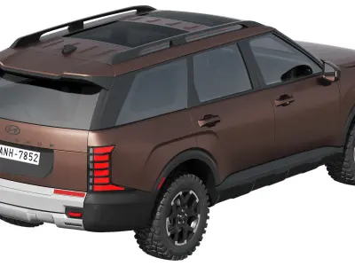 Hyundai Palisade XRT Pro 2026 3D model