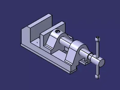BENCH VICE- Mechanical Tool 3D print model