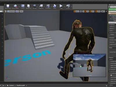 Troll unreal engine Low-poly 3D model