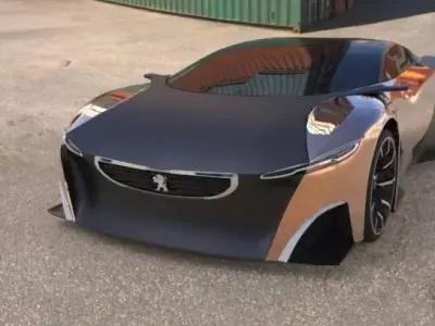 Peugeot onyx 3D model
