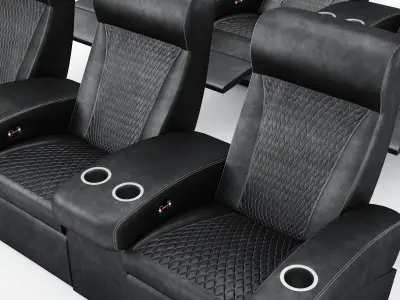 Cineak Fortuny Incliner Seating 3D model