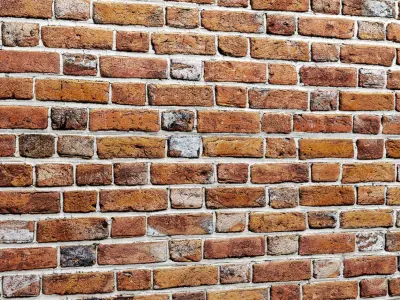 Bricks wall 3D model