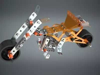 meccano multimodels 3D model