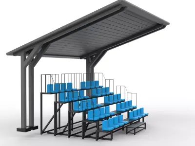 stadium Tribuna 3D model