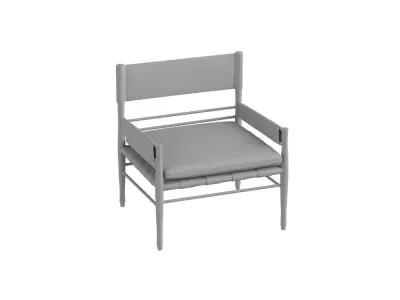 Hobo Safari Chair 3D model